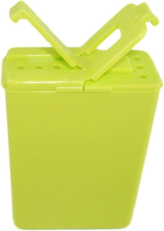Condimento 25ml verde C72 spolverino pepe-sale 9751 - Per viaggio Sale spolverino
