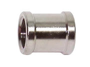 MANICOTTO FEMMINA FEMMINA OTTONE CROMATO- - FF 1/2 - 10 pezzi