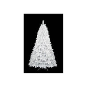 Amicasa PVCePE SAPPADA Albero di Natale Artificiale 1042 Punte in PE e PVC colore Bianco