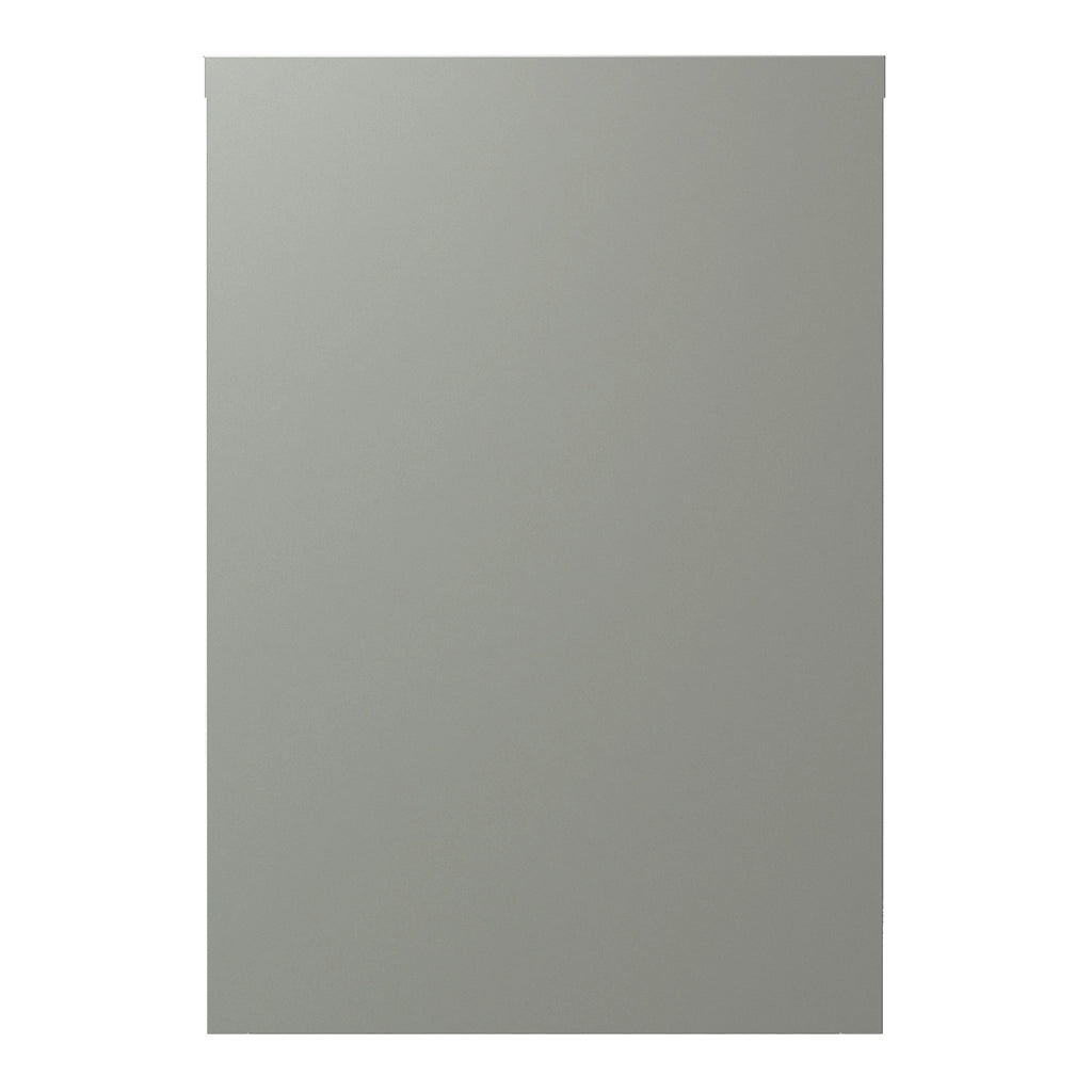 Armadietto a Parete Burlöv con Anta in Acciaio 50 x 33 x 35 cm - Grigio [en.casa]