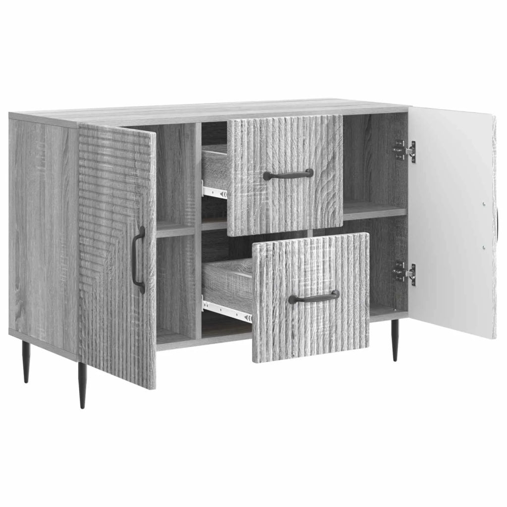 Credenza Grigio Sonoma 89 x 34,5 x 60 cm Legno ingegnerizzato 894891