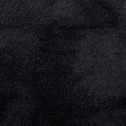 Tappeto del soggiorno | Tappeto OVIEDO a Pelo Corto Nero 120x120 cm
