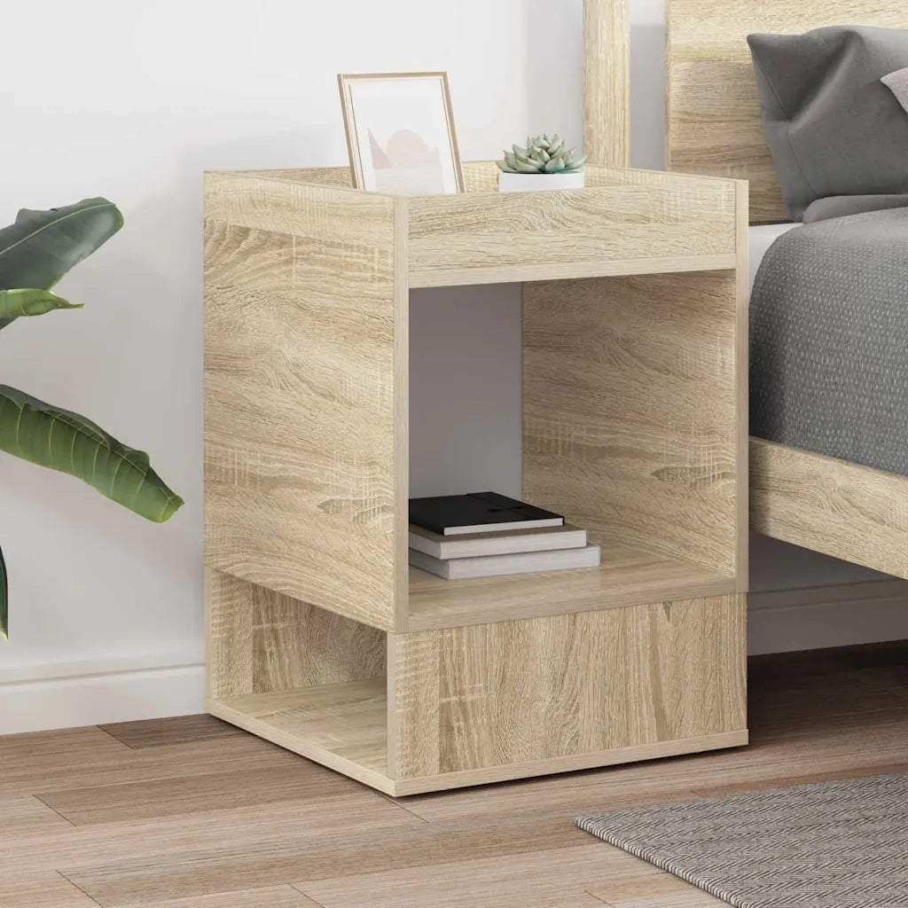 Tavolino Rovere Sonoma 40 x 40 x 56 cm Legno ingegnerizzato 890948