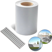 Zichtbescherming per rol per hekwerk - PVC zichtschutzstrepen 70mx19 cm con clip - adatto per giardino e balcone - Grigio