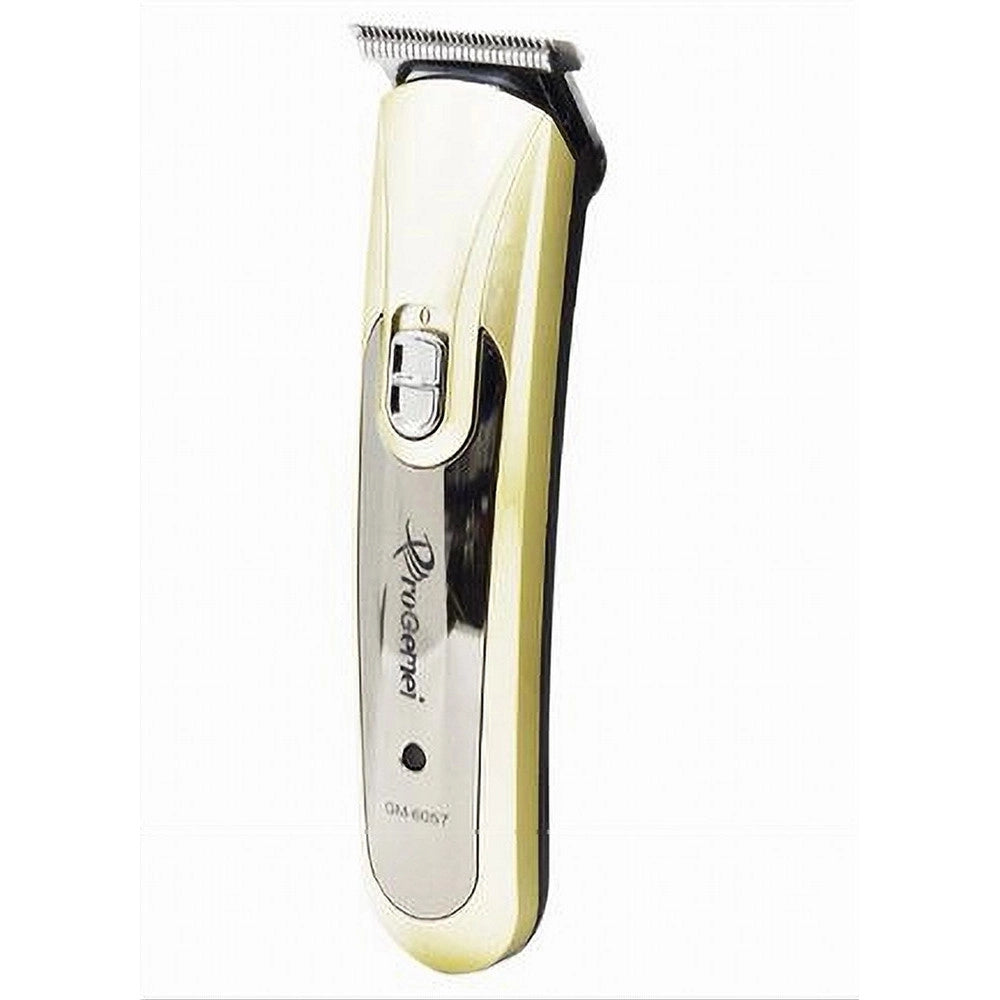Trade Shop - Taglia Capelli Ricaricabile Impermeabile Rasoio Regola Barba Basette Gm-6057 -