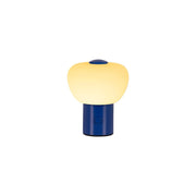 Lampada da tavolo LED wireless vetro blu GUSTAV Lucide
