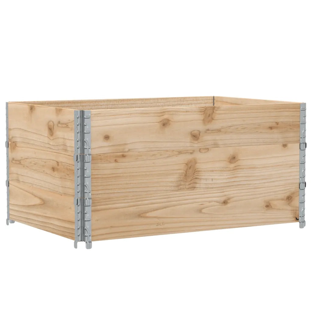 Fioriera da Giardino Marrone 120x80 cm Legno Massello di Pino 3295423