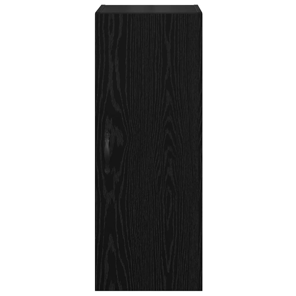 Pensile Rovere Nero 34,5 x 34 x 90 cm Legno multistrato