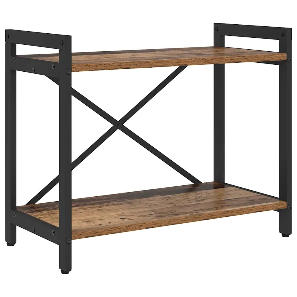 vidaXL Libreria Legno vecchio 60 x 30 x 48.5 cm Legno multistrato
