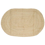 Tappeti per area Naturale e Bianco 152 x 245 cm Juta 42010765