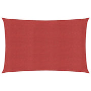 Vela Parasole 160 g/mÂ² Rossa 2,5x4,5 m in HDPE