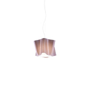 Sospensione Moderna Folio Polilux ® Pink Metal E Metallo Cromo 1 Luce E27