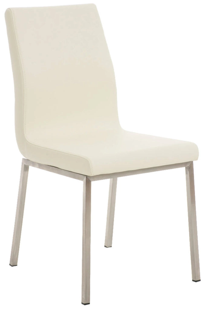 Set di 2 sedie da pranzo Colmar crema