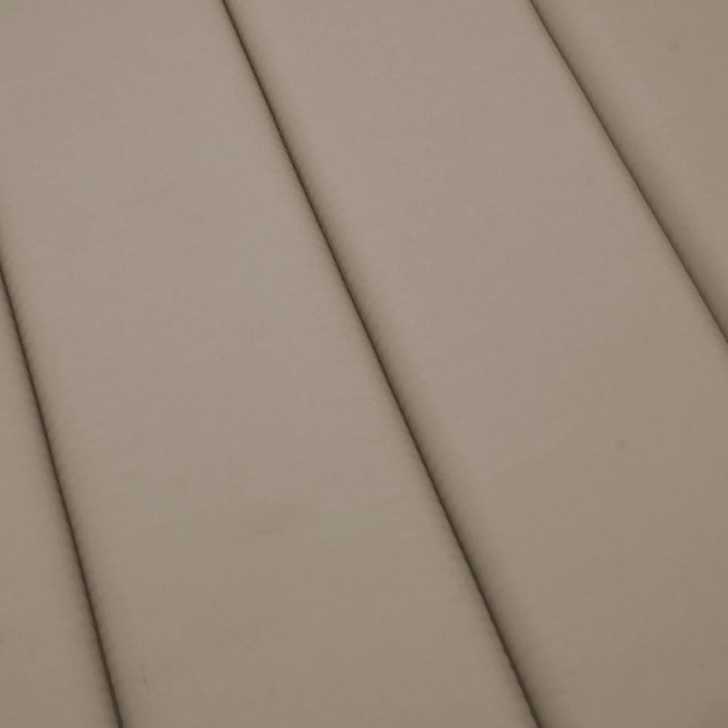 Cuscino per Lettino Tortora 186x58x4 cm in Tessuto Oxford 314166