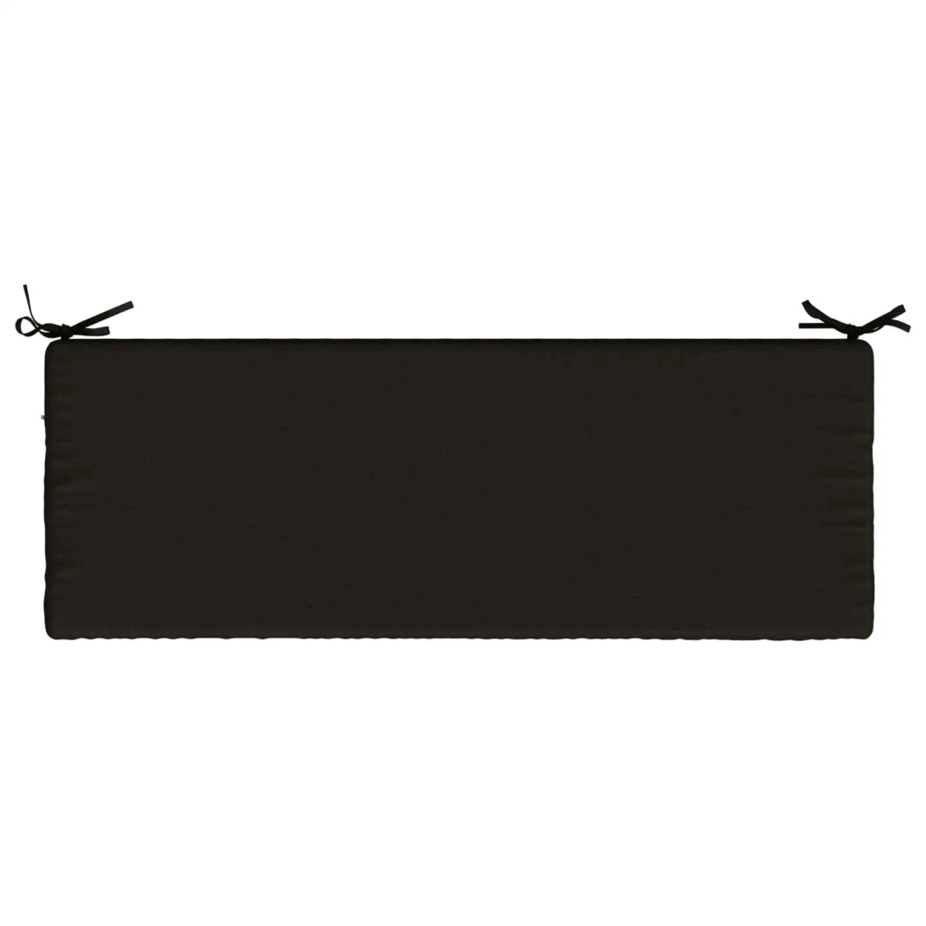 Cuscini per Panchina a 2 Pezzi SOEST 2 pz 100% Poliestere Nero 948747