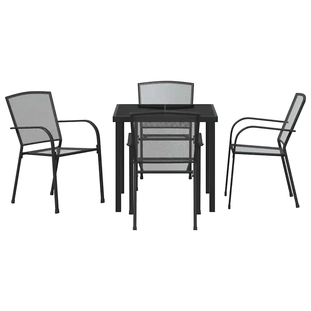 Set da Pranzo per Giardino 5 pcs Antracite 3379283