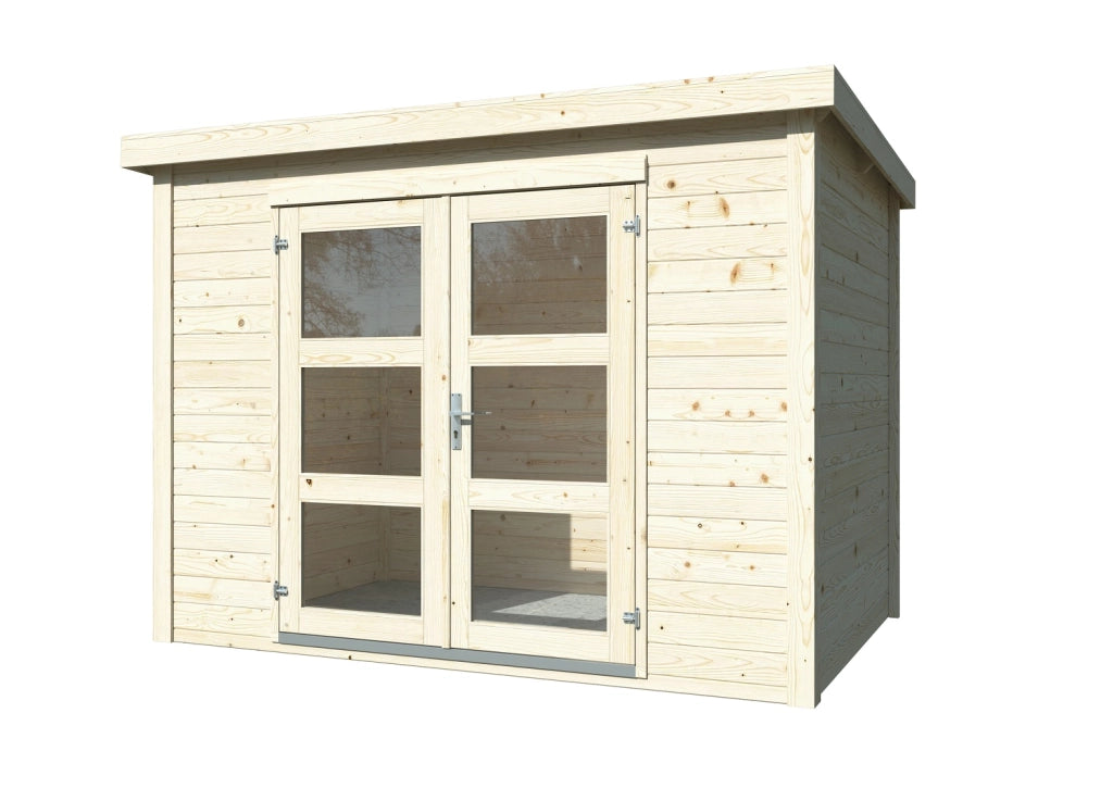 Casetta in legno non trattato Olivia 1 280X184