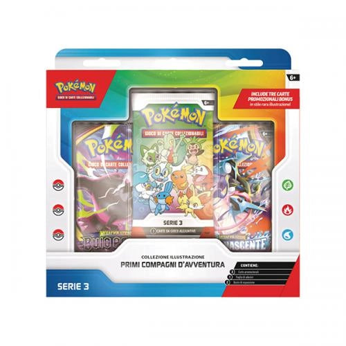 PokemonCollezione Primi Compagni d`avventura Serie 3 del GCC Pokemon