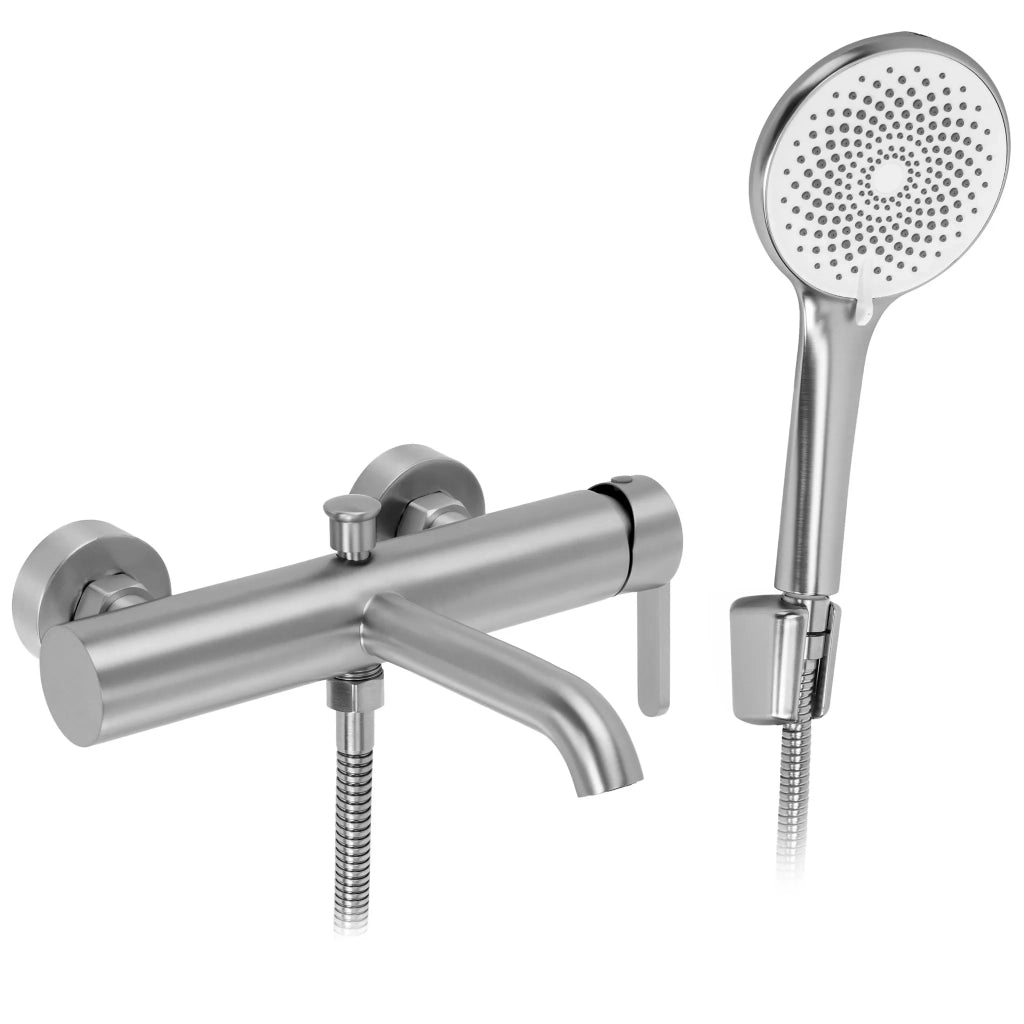 Rubinetto Da Vasca Rea Ontario Side Brush Nickel