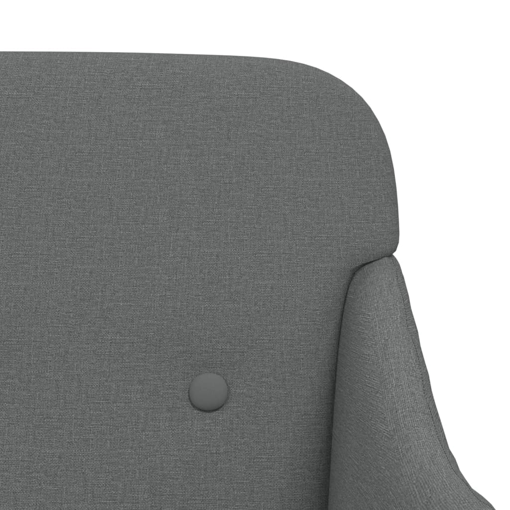Panca 110 x 76 x 80 cm tessuto grigio scuro 02_0010504