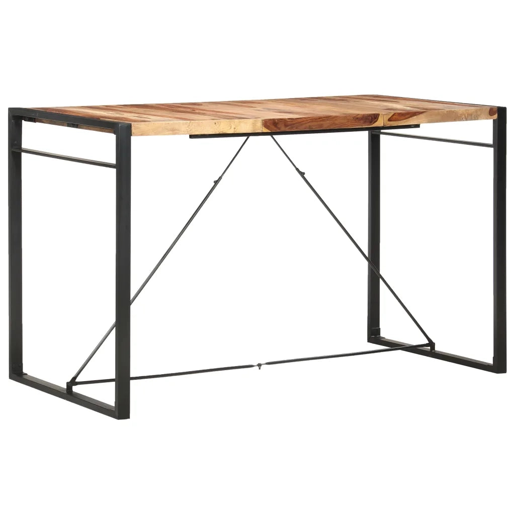 Tavolo da Bar 180x90x110cm in Legno Massello di Sheesham cod mxl 13638