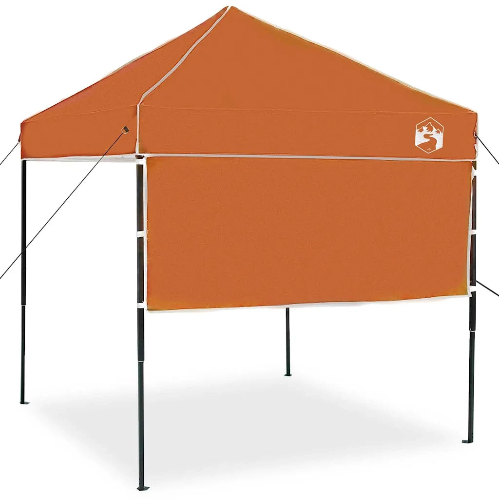 vidaXL Tenda Aggiuntiva Pop-Up Arancione 200 x 200 cm Tessuto