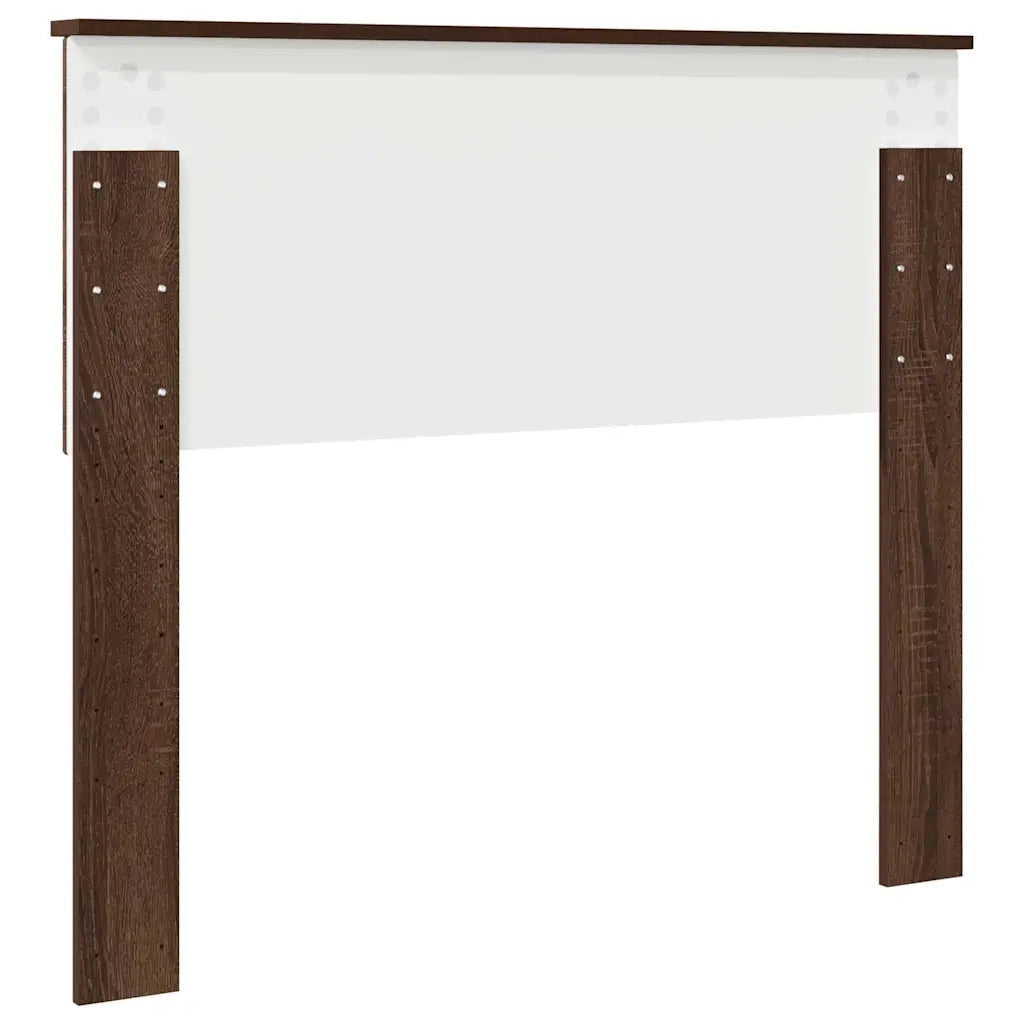 Testiera-Testata-Testiera Decorativa Rovere Marrone 100 cm Legno multistrato 640416