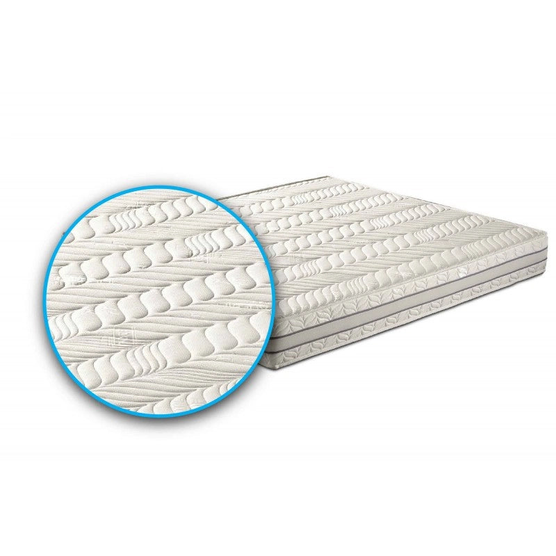 Materasso "Sirmione" in memory foam termico 3 strati e 7 zone differenziate - 80x200