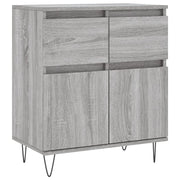 Credenza | Madia | Buffet da pranzo | Armadio da pranzo Grigio Sonoma 60x35x70 cm in Legno Multistrato