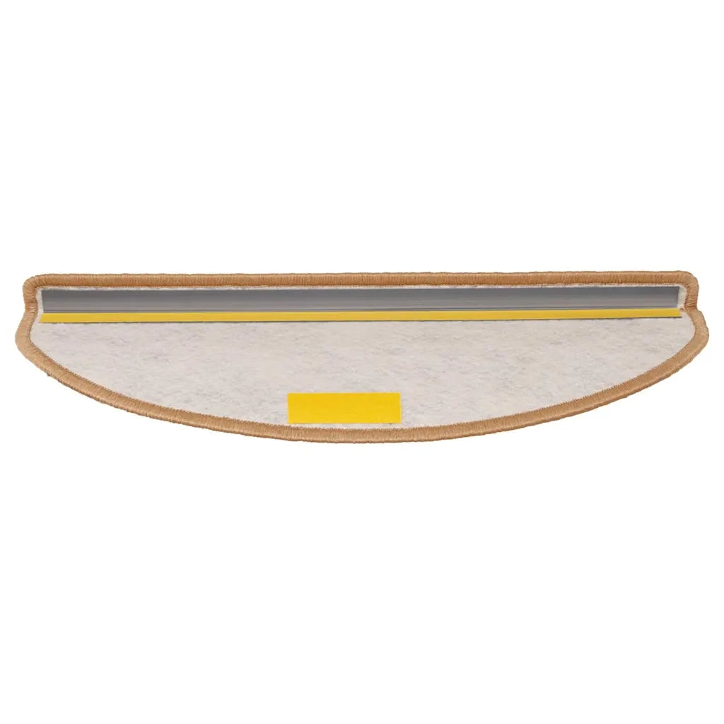 Tappeti Autoadesivi Scale Aspetto Sisal 30 pz 65x21x4 cm Sisal 3365877