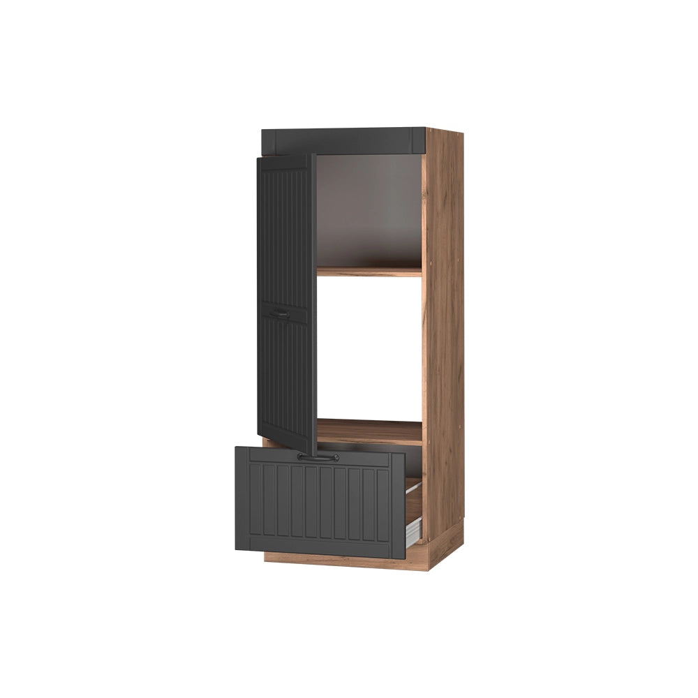 Vicco Set mobili bagno Grigio scuro 60 cm