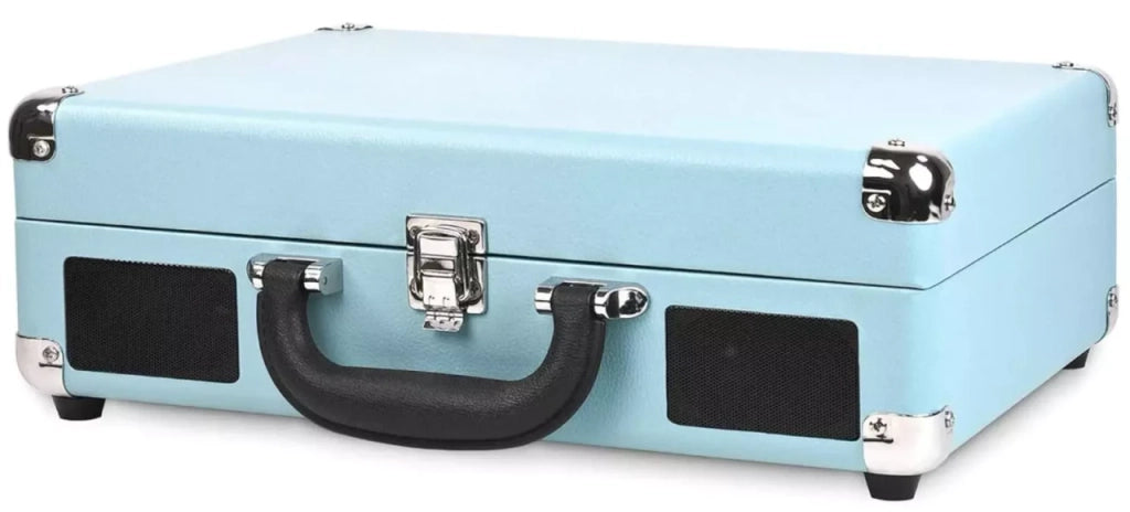 Victrola Journey, Valigia Giradischi Vintage Bluetooth a 3 Velocità, Turchese