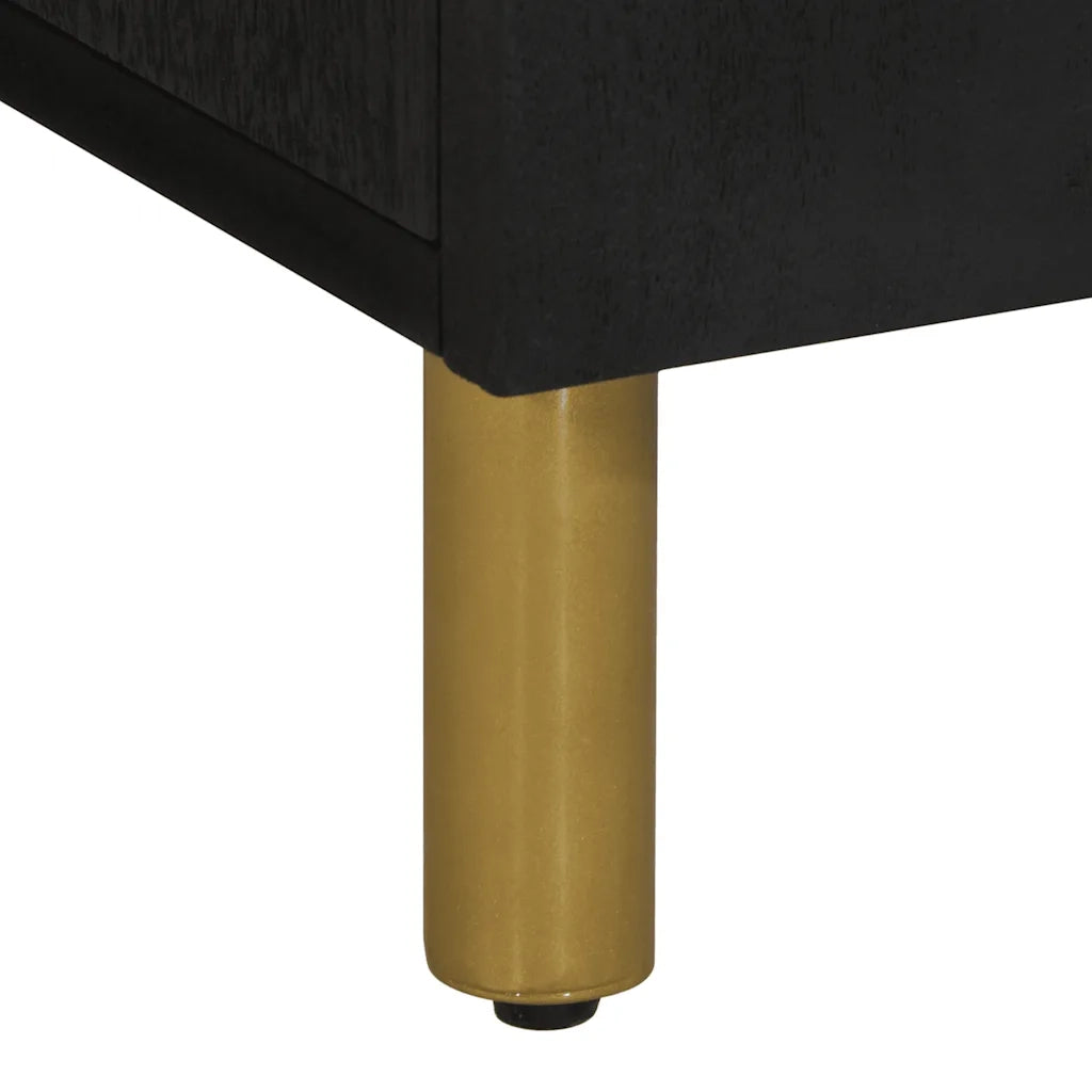 Mobile Lavabo da Bagno Nero 62x33x58 cm in Legno Multistrato 4017667