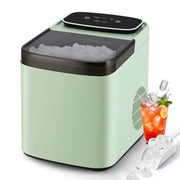 ZMH Macchina per il ghiaccio verde capacità 1.3L 9 cubetti di ghiaccio in 6 minuti 14 kg/24 ore silenzioso per cucina