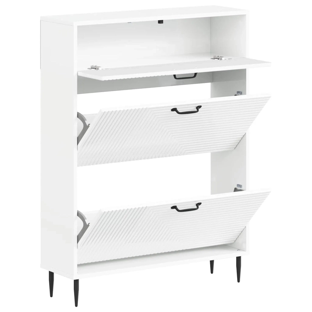 Mobile per scarpe HAARLEM 78 x 24 x 103 cm Legno ingegnerizzato 896879