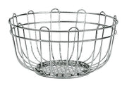 Centrotavola a filo in metallo cromato kitchen 24 cm artex