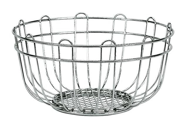 Centrotavola a filo in metallo cromato kitchen 24 cm artex