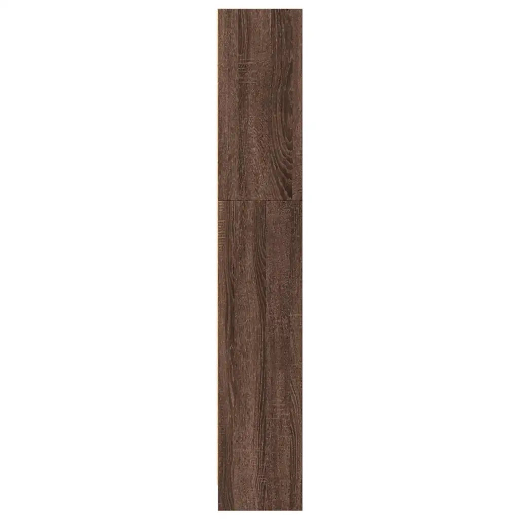 vidaXL Libreria Rovere Marrone 40x24x143 cm in Legno Multistrato