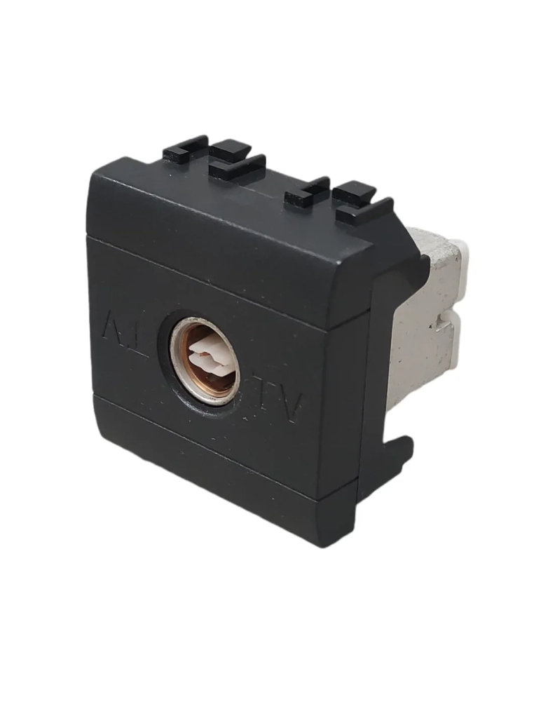 L4201P/2 - Presa Tv Passante Femmina 2 moduli