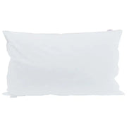 Cuscino con cuscino 2 pz Bianco 40 x 80 cm Piuma CFW9794905