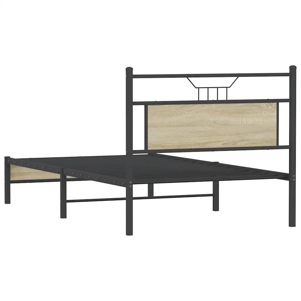 Giroletto senza Materasso Rovere Sonoma 107x203cm in Truciolato 4106940