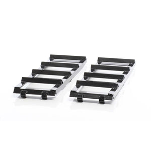 Prolunghe per rampe di carico 2x400kg Estensioni per rampa carrabile auto 650x195mm Acciaio