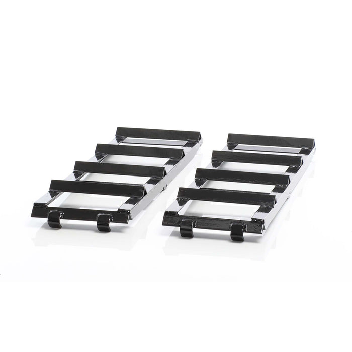 Prolunghe per rampe di carico 2x400kg Estensioni per rampa carrabile auto 650x195mm Acciaio