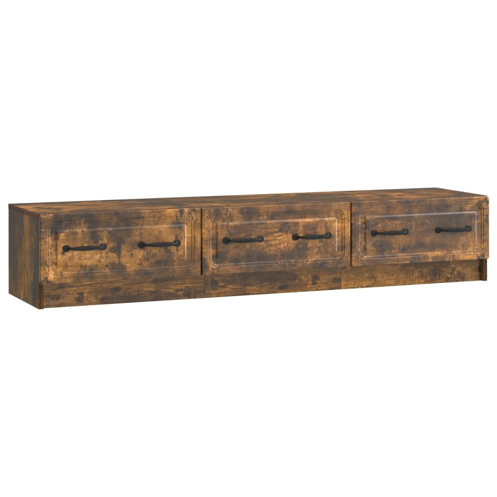 Mobile TV Rovere Fumo 147 x 34,5 x 27 cm Legno ingegnerizzato