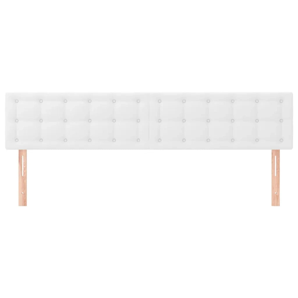 Testiere 2 pz Biancho 100x5x78/88 cm in Similpelle cod mxl 43488