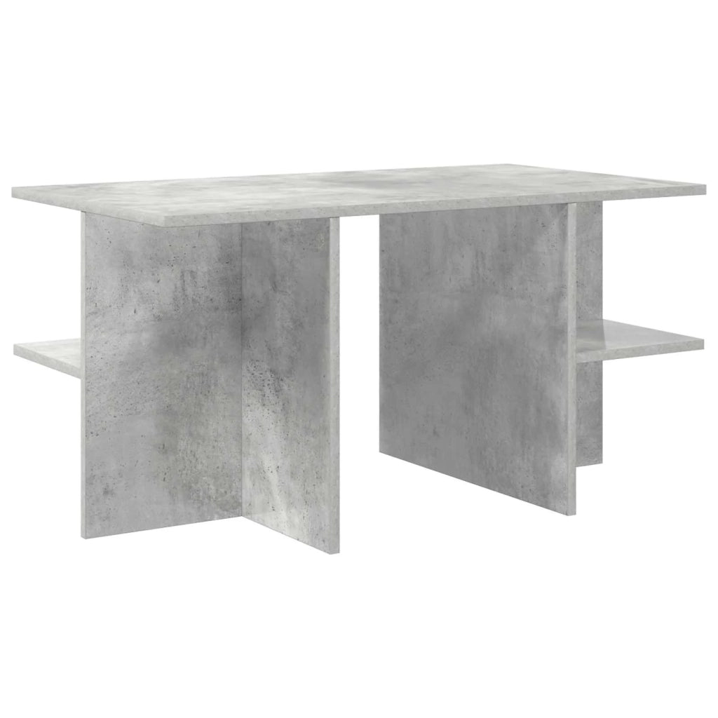 Tavolino da salotto Grigio Cemento 87 x 50 x 45 cm 8001058