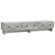 Mobile TV con cassetto-Credenza per TV Grigio Cemento 147 x 34,5 x 30 cm 689686
