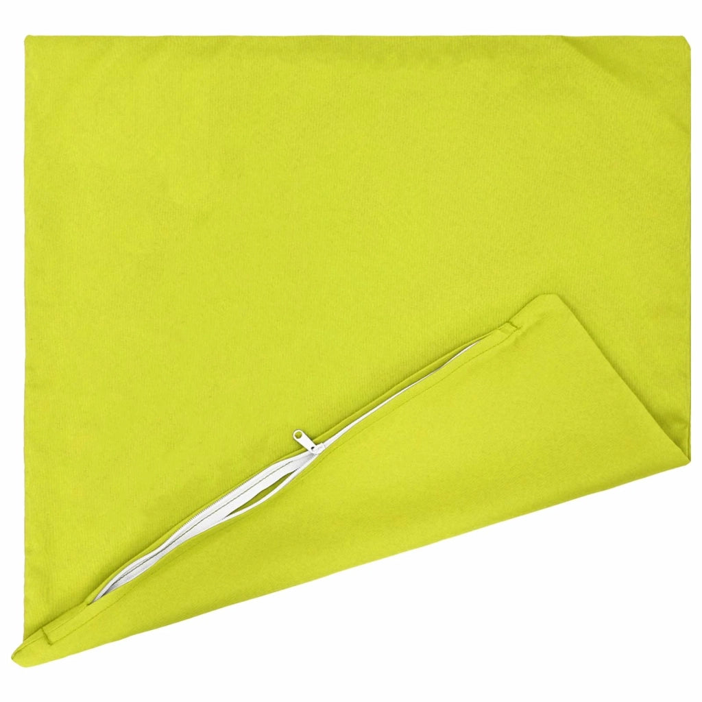 Federa 6 pcs HEERLEN Verde brillante. 35 x 35 cm Poliestere 908148