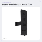 Copertura in gomma per connettore HDMI per fotocamera Canon con porta USB