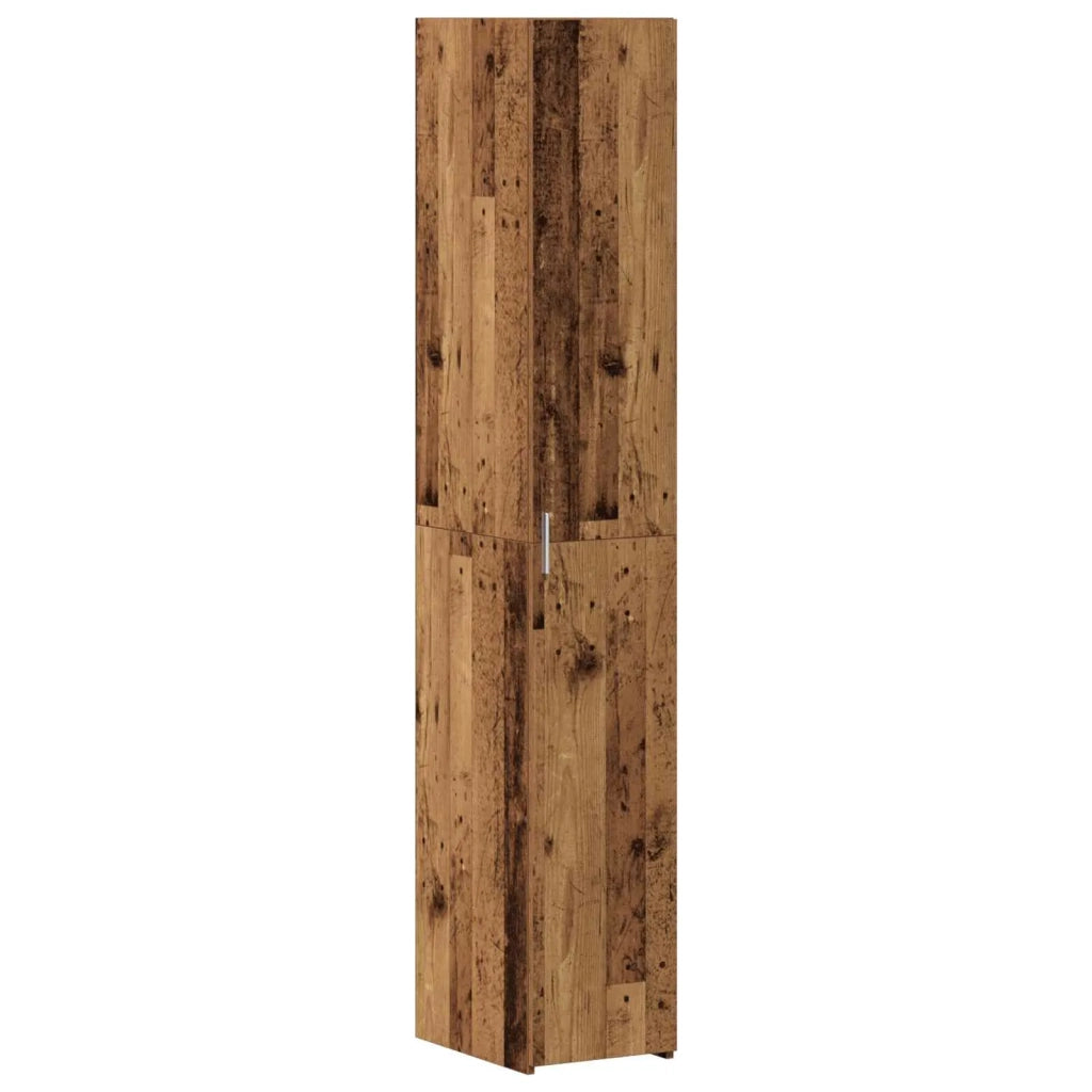 Credenza 2 pz | Madia | Buffet da pranzo | Armadio da pranzo Legno vecchio 30 x 42,5 x 185 cm